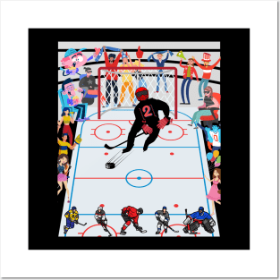 Hockey life style lover Posters and Art